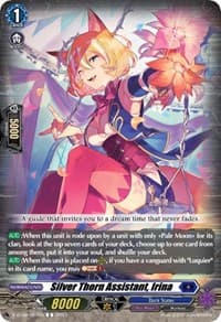 Silver Thorn Assistant, Irina - D-BT08: Minerva Rising - Cardfight Vanguard card