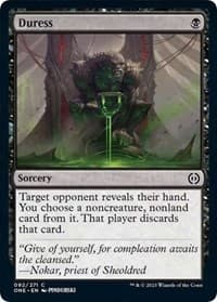 Duress - Phyrexia: All Will Be One - Magic: The Gathering card