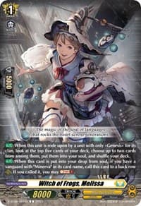 Witch of Frogs, Melissa - D-BT08: Minerva Rising - Cardfight Vanguard card