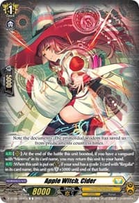 Apple Witch, Cider - D-BT08: Minerva Rising - Cardfight Vanguard card