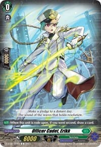 Officer Cadet, Erikk - D-BT08: Minerva Rising - Cardfight Vanguard card