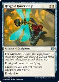 Hexgold Hoverwings - Phyrexia: All Will Be One - Magic: The Gathering card