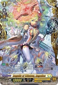 Regalia of Wisdom, Angelica (FFR) - D-BT08: Minerva Rising - Cardfight Vanguard card