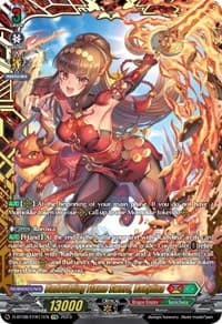Undoubting Flame Sword, Radylina (FFR) - D-BT08: Minerva Rising - Cardfight Vanguard card