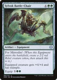 Sylvok Battle-Chair - Phyrexia: All Will Be One - Magic: The Gathering card