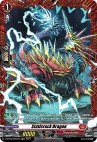Staticrack Dragon (FR) - D-BT08: Minerva Rising - Cardfight Vanguard card