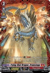 Frying Shot Dragon, Crumstego (FR) - D-BT08: Minerva Rising - Cardfight Vanguard card