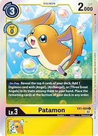 Patamon (Official Tournament Pack Vol.8) - Classic Collection - Digimon Card Game card