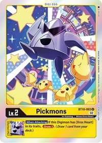 Pickmons (Official Tournament Pack Vol.8) - Xros Encounter - Digimon Card Game card