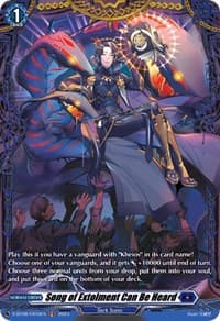 Song of Extolment Can Be Heard (FR) - D-BT08: Minerva Rising - Cardfight Vanguard card