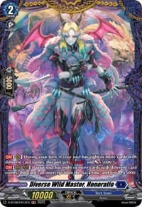 Diverse Wild Master, Honoratio (FR) - D-BT08: Minerva Rising - Cardfight Vanguard card
