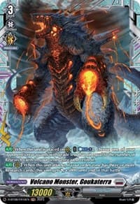 Volcano Monster, Goukaterra (FR) - D-BT08: Minerva Rising - Cardfight Vanguard card