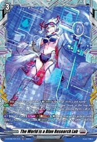 The World is a Blue Research Lab (FR) - D-BT08: Minerva Rising - Cardfight Vanguard card