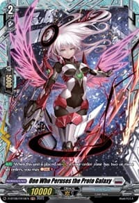 One Who Peruses the Proto Galaxy (FR) - D-BT08: Minerva Rising - Cardfight Vanguard card