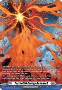 Torrential Energy Research (FR) - D-BT08: Minerva Rising - Cardfight Vanguard card