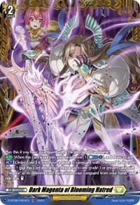 Dark Magenta of Blooming Hatred (FR) - D-BT08: Minerva Rising - Cardfight Vanguard card
