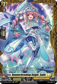 Hammerbreaking Knight, Sadie (FR) - D-BT08: Minerva Rising - Cardfight Vanguard card
