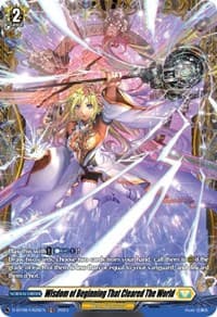 Wisdom of Beginning That Cleared The World (FR) - D-BT08: Minerva Rising - Cardfight Vanguard card