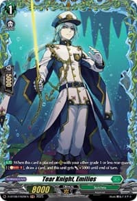 Tear Knight, Emilios (FR) - D-BT08: Minerva Rising - Cardfight Vanguard card