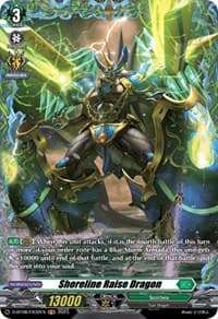 Shoreline Raise Dragon (FR) - D-BT08: Minerva Rising - Cardfight Vanguard card