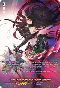 Silver Thorn Dragon Tamer, Luquier (SEC) - D-BT08: Minerva Rising - Cardfight Vanguard card