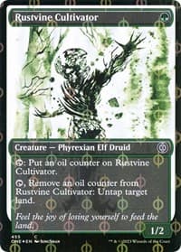 Rustvine Cultivator (Showcase) (Step-and-Compleat Foil) - Phyrexia: All Will Be One - Magic: The Gathering card