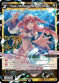Tawil//Memoria, Blessed Angel (Parallel Foil) - Welcome Back Diva -Lostorage- - WIXOSS card