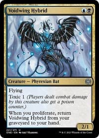 Voidwing Hybrid - Phyrexia: All Will Be One - Magic: The Gathering card