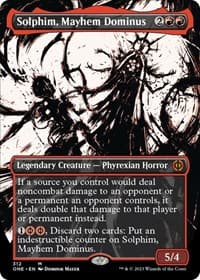 Solphim, Mayhem Dominus (Showcase) - Phyrexia: All Will Be One - Magic: The Gathering card