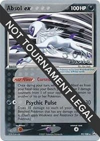 Absol ex - 2007 (Jun Hasebe) - World Championship Decks - Pokemon card