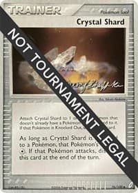 Crystal Shard - 2007 (Jeremy Scharff-Kim) - World Championship Decks - Pokemon card