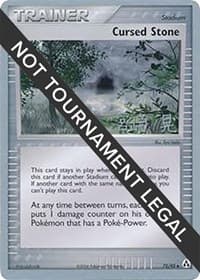 Cursed Stone - 2007 (Akira Miyazaki) - World Championship Decks - Pokemon card