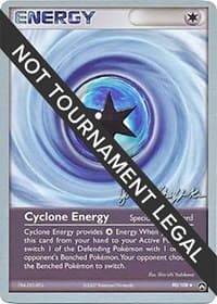Cyclone Energy - 2007 (Jeremy Scharff-Kim) - World Championship Decks - Pokemon card