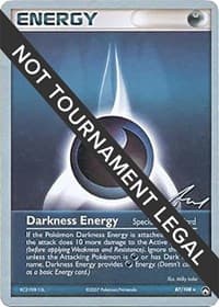 Darkness Energy - 2007 (Tom Roos) - World Championship Decks - Pokemon card
