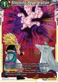 Shocking Regeneration - Power Absorbed - Dragon Ball Super: Masters card