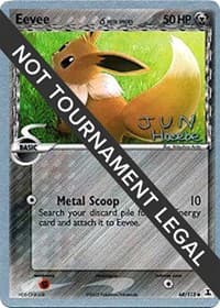 Eevee (Delta Species) - 2007 (Jun Hasebe) - World Championship Decks - Pokemon card