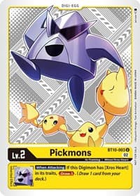 Pickmons (Winner Pack Dimensional Phase) - Xros Encounter - Digimon Card Game card