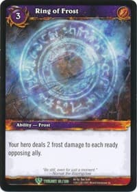 Ring of Frost - Twilight of the Dragons - WoW card