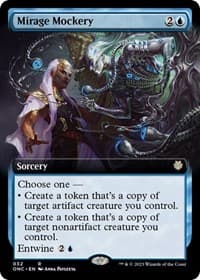 Mirage Mockery (Extended Art) - Commander: Phyrexia: All Will Be One - Magic: The Gathering card