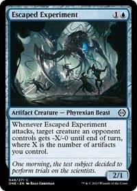 Escaped Experiment - Phyrexia: All Will Be One - Magic: The Gathering card