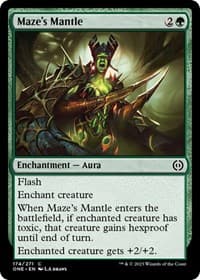 Maze's Mantle - Phyrexia: All Will Be One - Magic: The Gathering card