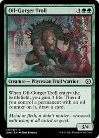 Oil-Gorger Troll - Phyrexia: All Will Be One - Magic: The Gathering card
