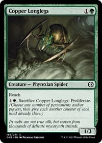Copper Longlegs - Phyrexia: All Will Be One - Magic: The Gathering card