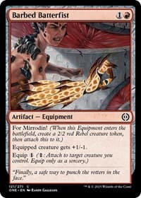 Barbed Batterfist - Phyrexia: All Will Be One - Magic: The Gathering card