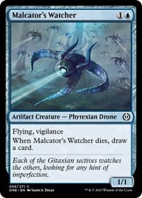 Malcator's Watcher - Phyrexia: All Will Be One - Magic: The Gathering card