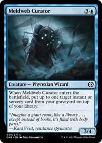 Meldweb Curator - Phyrexia: All Will Be One - Magic: The Gathering card