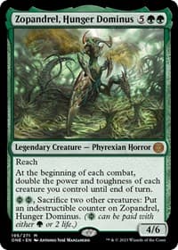 Zopandrel, Hunger Dominus - Phyrexia: All Will Be One - Magic: The Gathering card