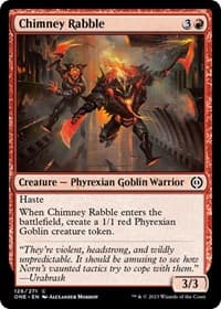 Chimney Rabble - Phyrexia: All Will Be One - Magic: The Gathering card