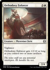 Orthodoxy Enforcer - Phyrexia: All Will Be One - Magic: The Gathering card