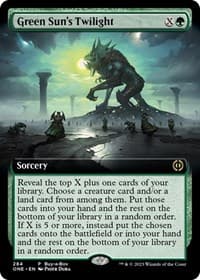 Green Sun's Twilight (Extended Art) - Buy-A-Box Promos - Magic: The Gathering card